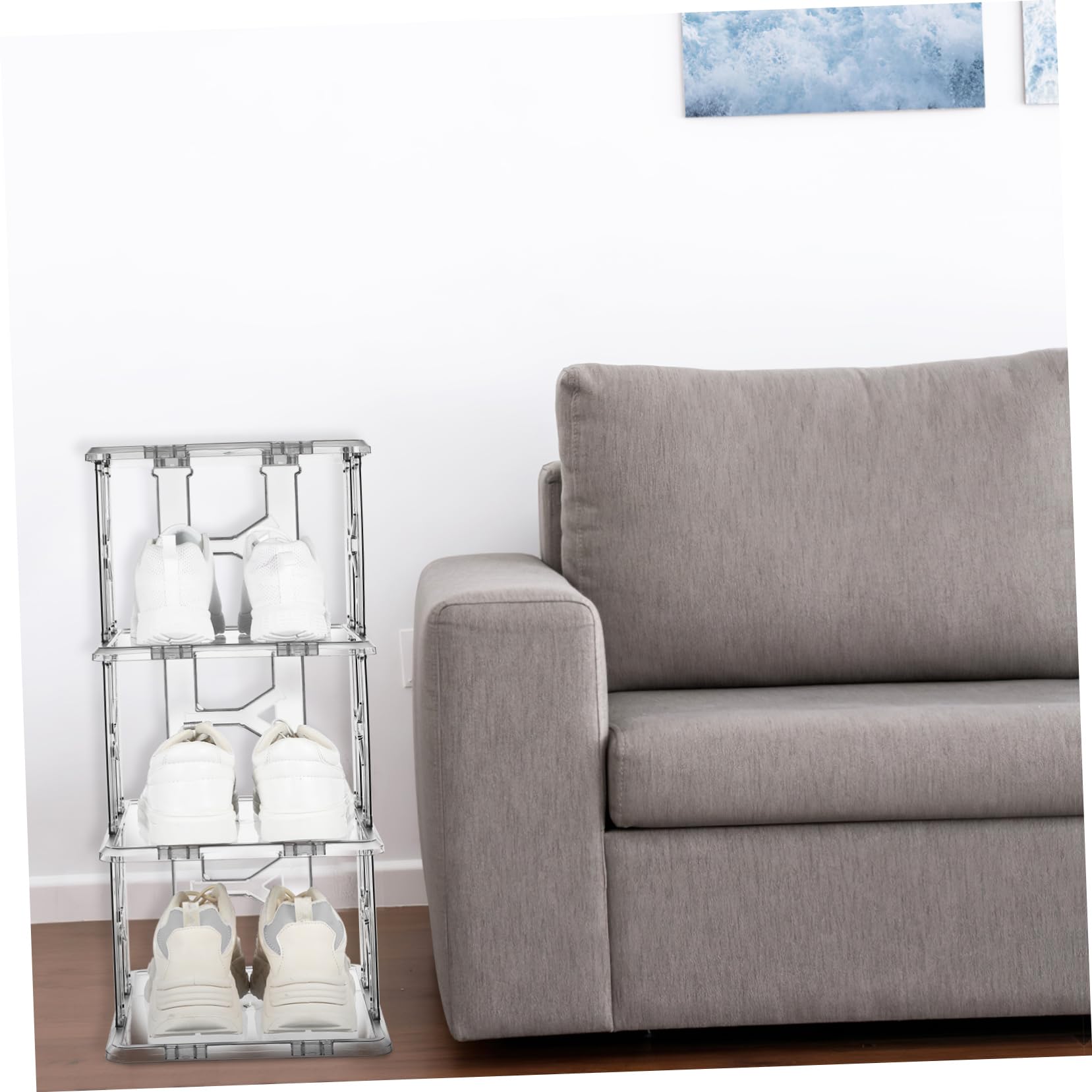 Zapatero para Entrada Soporte para Zapatillas Organizador De Zapatos Decorativo
