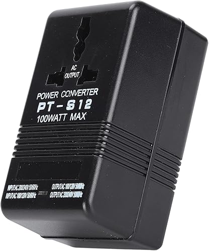 Miniatura 6 de Transformador convertidor de voltaje para viajes (220 V a 110 V, 110 V a 220 v) Convertidor de transformador elevador Adaptador de enchufe de viaje