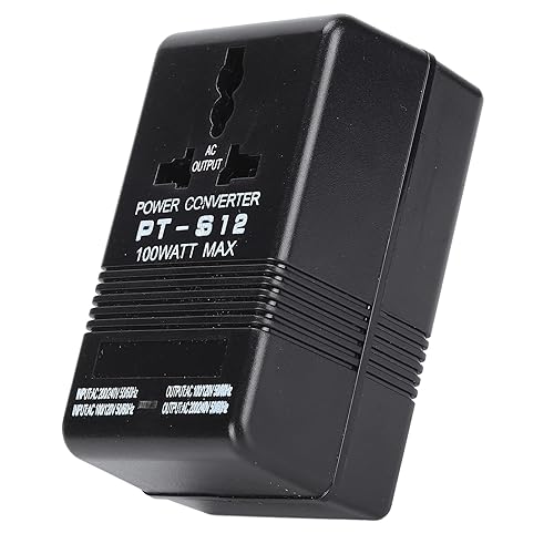 Miniatura 6 de Transformador convertidor de voltaje para viajes (220 V a 110 V, 110 V a 220 v) Convertidor de transformador elevador Adaptador de enchufe de viaje