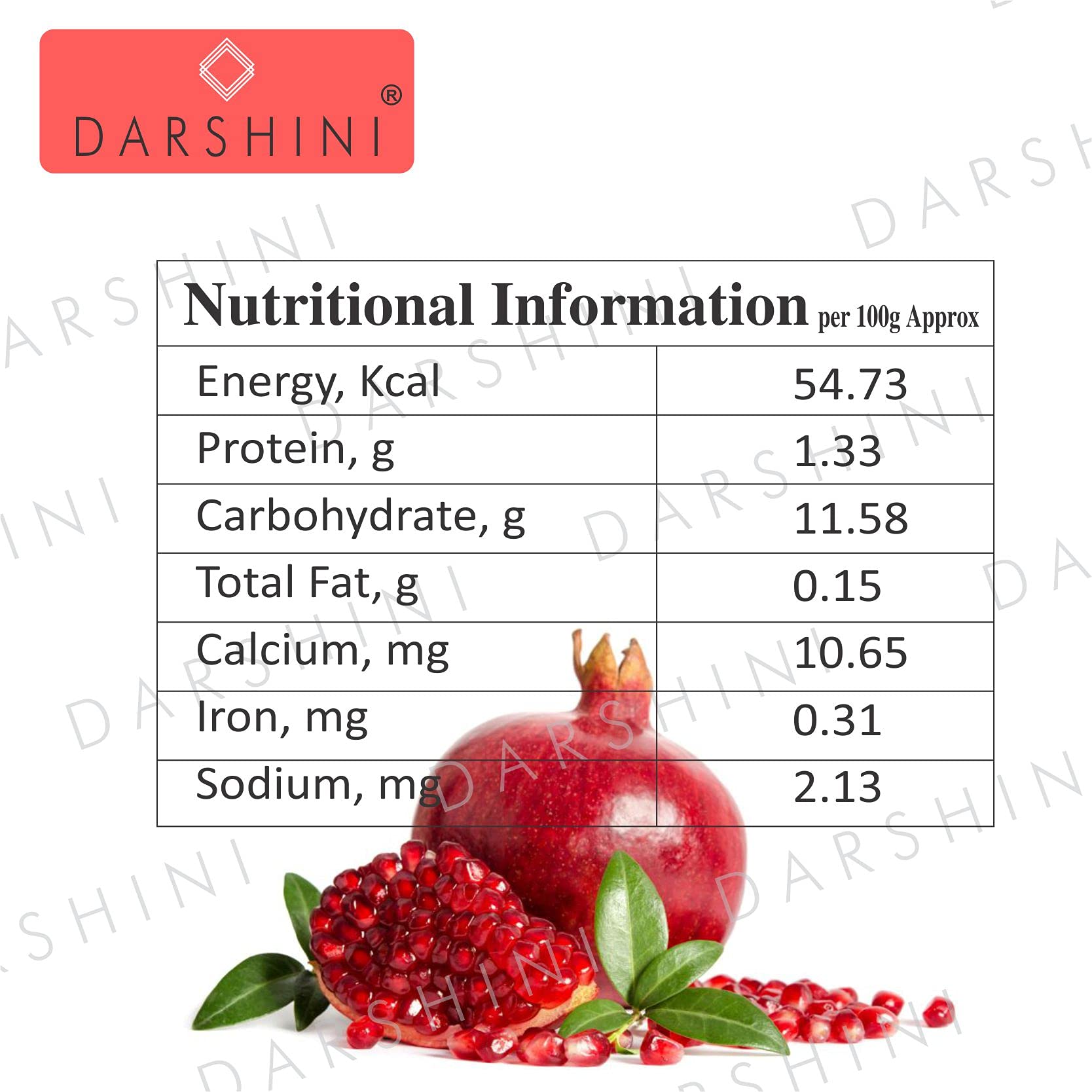 Darshini Anardana Powder 200 gm - Dry Pomegranate Seeds Powder | Organic Tangy Flavor Spice for Cooking, Chutneys, Curries, Chaats & Marinades | No Preservatives (Pack of 1) — Amazon image 7