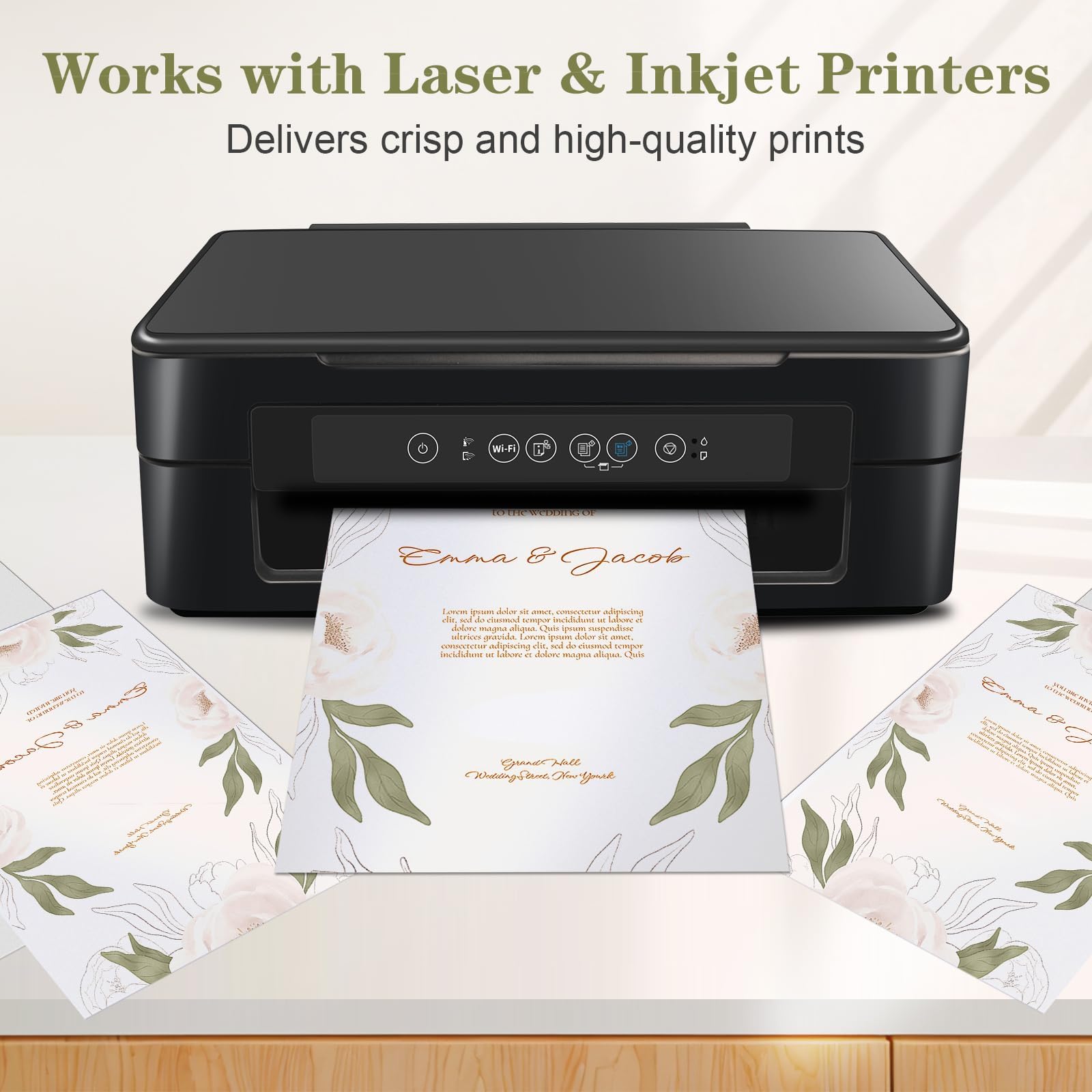30 arkuszy białego błyszczącego papieru kartonowego A4 250g/m², grube papiery do drukowania na potrzeby DIY, zaproszenia, dyplomy, strukturalne papiery do drukowania, karton do zdjęć, papier kartonowy