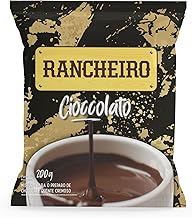 Pó de Chocolate Rancheiro Tipo Europeu 200g – Sabor Suave, Cremoso e Versátil para Bebidas e Sobremesas