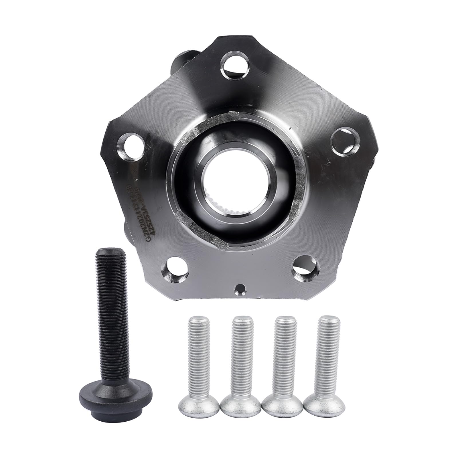 Mozzo ruota + set di cuscinetti ruota compatibile con A4 A5 A6 A7 A8 Q5 Q7 RS5 S4 S5 S6 S7 S8 2016-2022 4M0498625A 4M0498625B