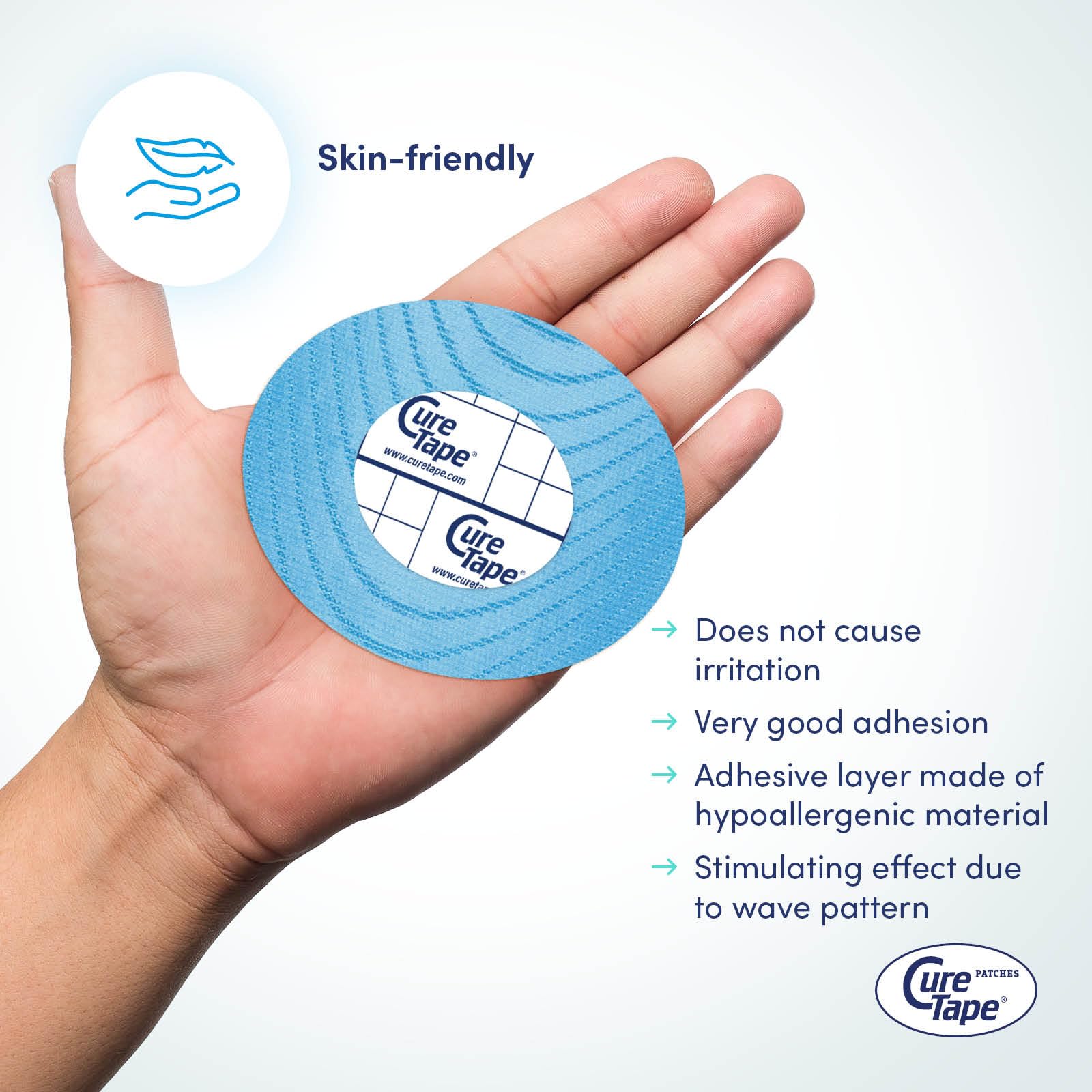 CureTape Patches MIX - Cerotti sensoriali - Mix - Patch per sensori Freestyle Libre, Dexcom e Medtronic Guardian - 8 Pezzi(i