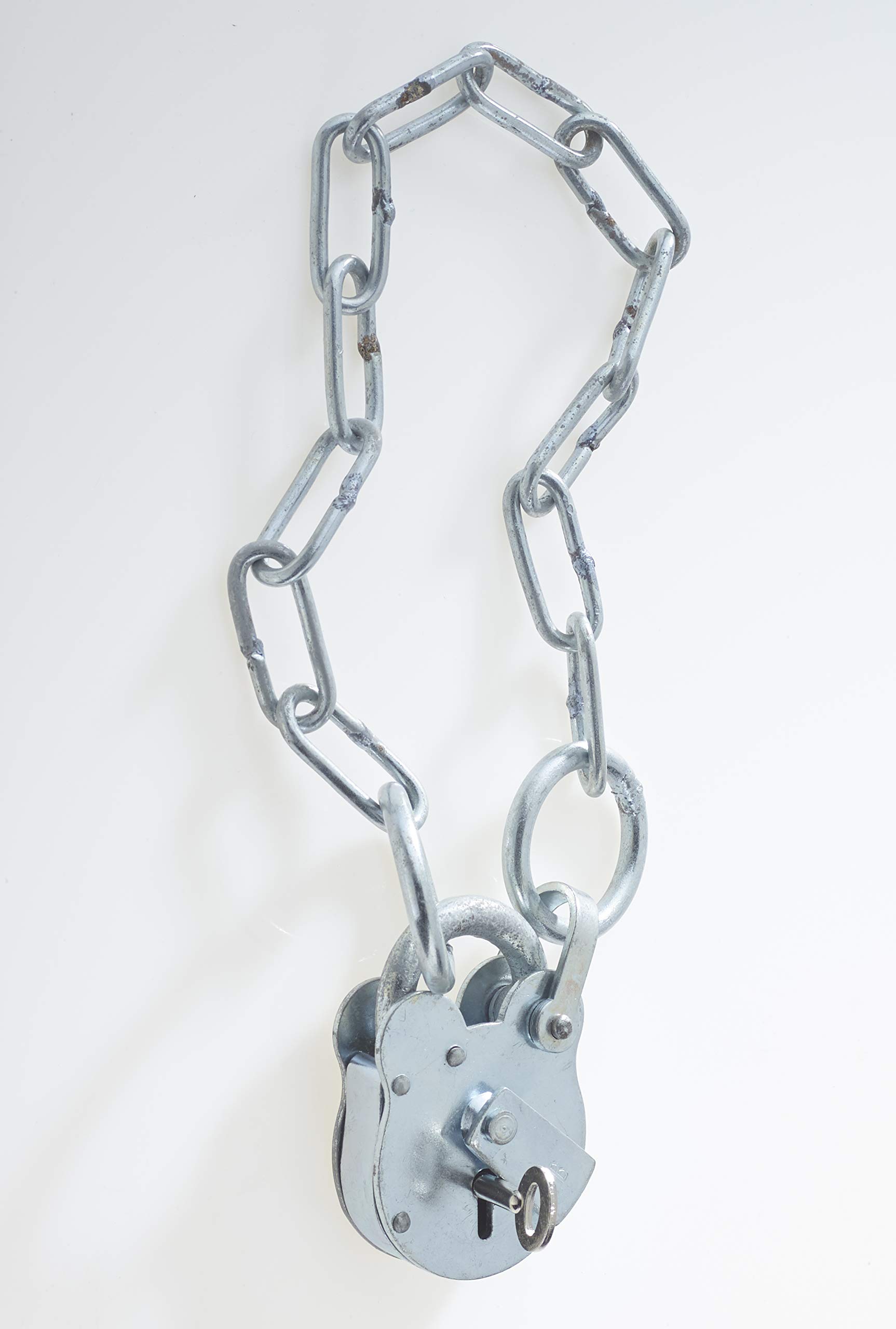 FB Chain Type London Fire Brigade Padlock Supplied with 1 Key