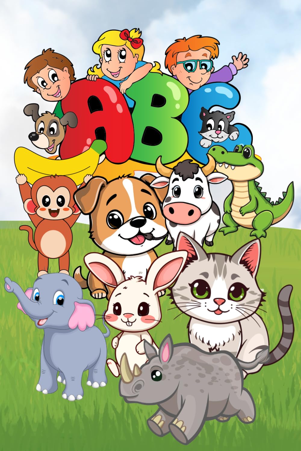 ABC phonetic: coloring book