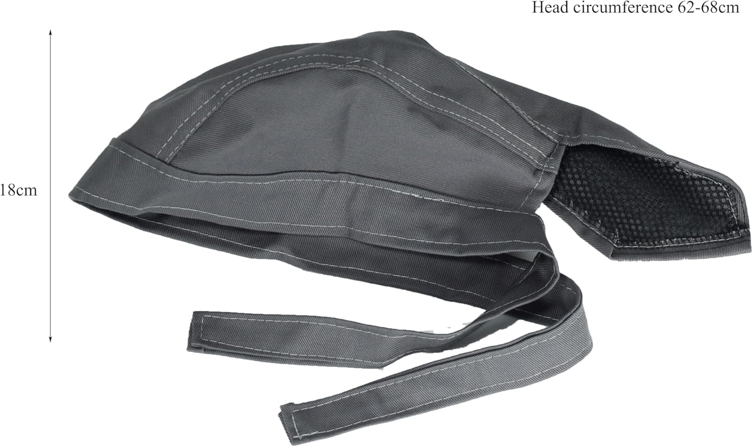 RIVERWELD Welding Cap Flame Retardant Fabric Pirate hat Grey Color for Welders Match Welding Helmet Work Safety Equipment Gear Head Protection