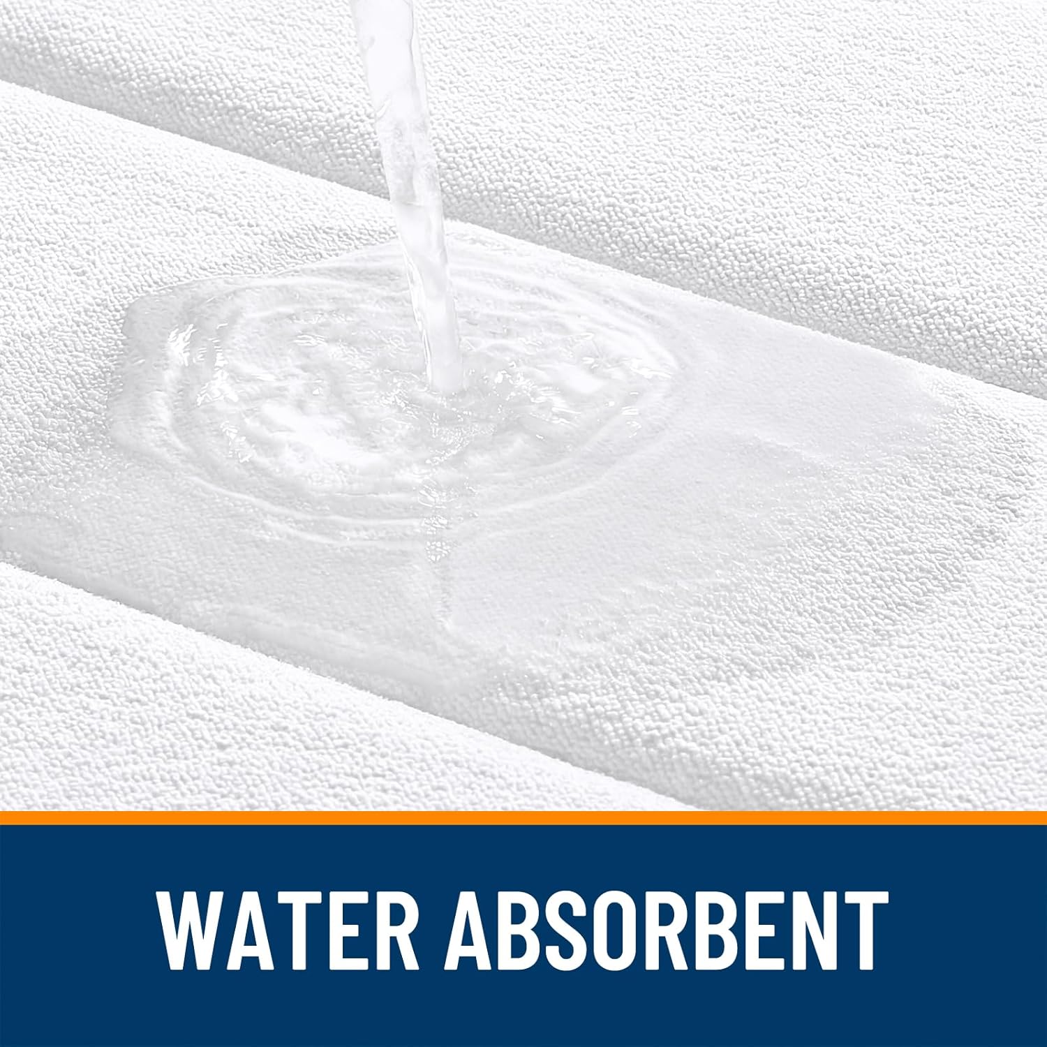 OLANLY Memory Foam Long Bathroom Rugs Runner 47x24, Super Soft Absorbent Bath Mat, Quick Dry, Machine Washable Shower Floor Rugs, Bathmat Carpet, Bathroom Home Decor Accessories, White - Image 4