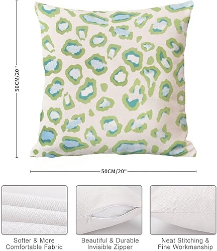 Vista 464 de ArogGeld Chinoiserie - Fundas de almohada escénicas asiáticas, estilo asiático, funda de almohada azul y verde Kelly, funda de cojín para decoración