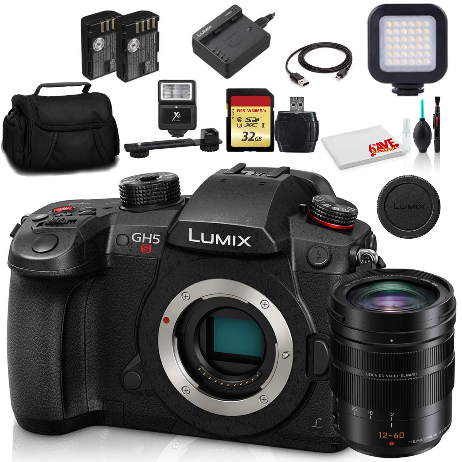 Amazon.com: Panasonic Lumix DC-GH5S - Cámara digital sin espejo