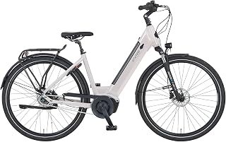 Prophete Geniesser 3.3 E‑Citybike 28" – Wave‑Rahmen 48 cm, Enovation Mittelmotor 250 W / 70 Nm, integrierter 360 Wh Akku, Nexus 7‑Gang, hydraulische Scheibenbremsen, 110 km Reichweite
