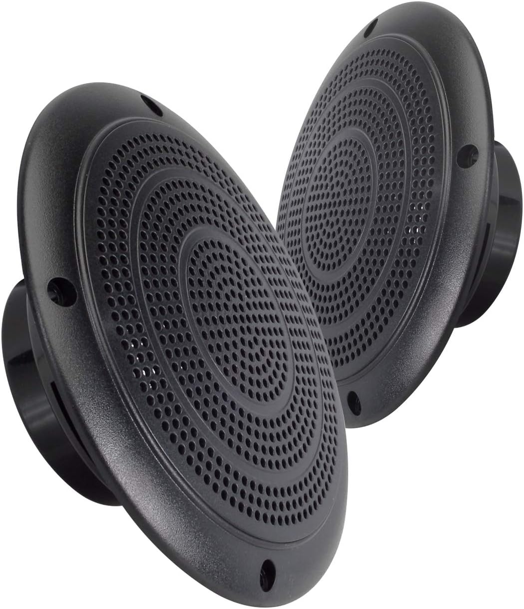 Magnadyne WR20B 5" SINGLE CONE WATER RESISTANT SPEAKER (black)