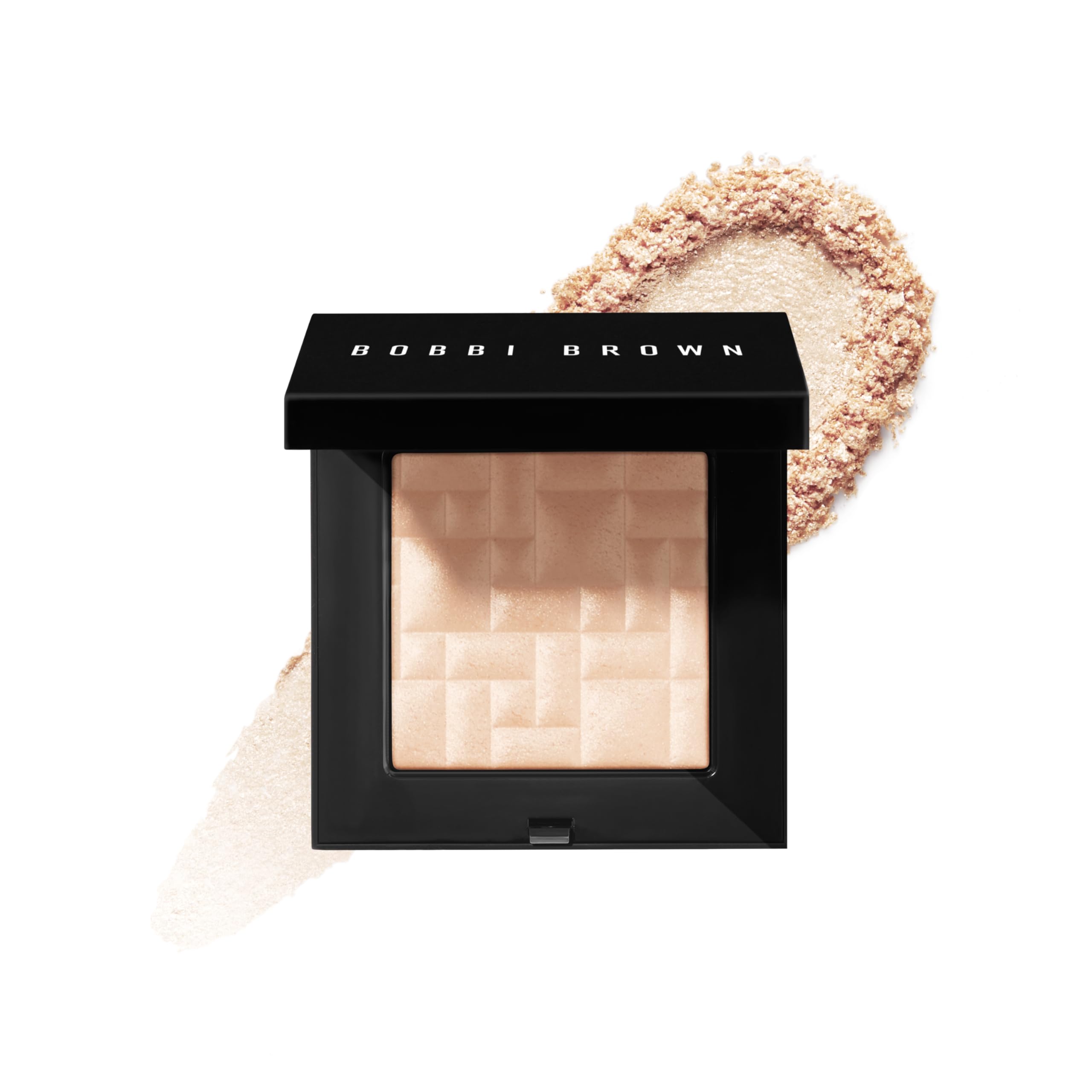 Bobbi Brown Highlighting Powder | Pearl-Infused Highlighter Makeup for Luminous Cheeks and Eyes with Gel-Powder Hybrid Technology | Natural Glow Radiance Booste
