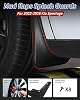 Guardabarros para Kia Sportage 2023 2024 2025 2026, Deflectores Delanteros y Traseros Sin Perforación, Ajuste Personalizado para LX EX SX Prestige X-Line X-Pro Hybrid, Estilo OEM de Termoplástico Resistente en Negro 3