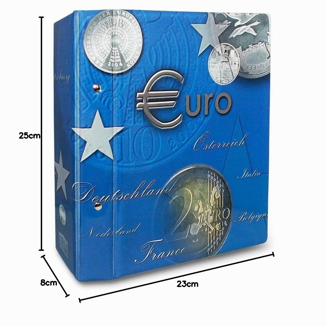 Safe 7822 B2 Álbum TOPset para 2 Euros - Monedas conmemorativas 2013-2017