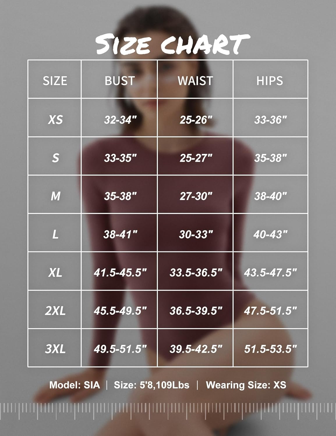 PUMIEY Women's Crew Neck Long Sleeve Bodysuit Second-skin Feel Tops Smoke Cloud Collection - Image 2