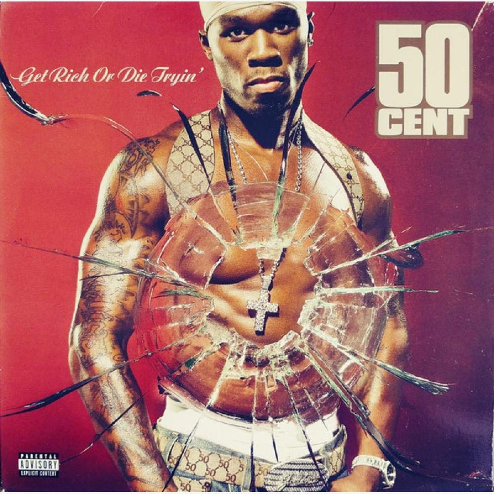 洋楽 50 Cent Get Rich Or Die Tryin'. 2LP. US 71ymSYXTQ7L.jpg