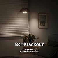 Vista 5 de Boolegon No Drill Blinds for Windows Blackout Cellular Shades Cordless No Tools Honeycomb Blinds Pull Down Easy Install for Home and Office, Beige