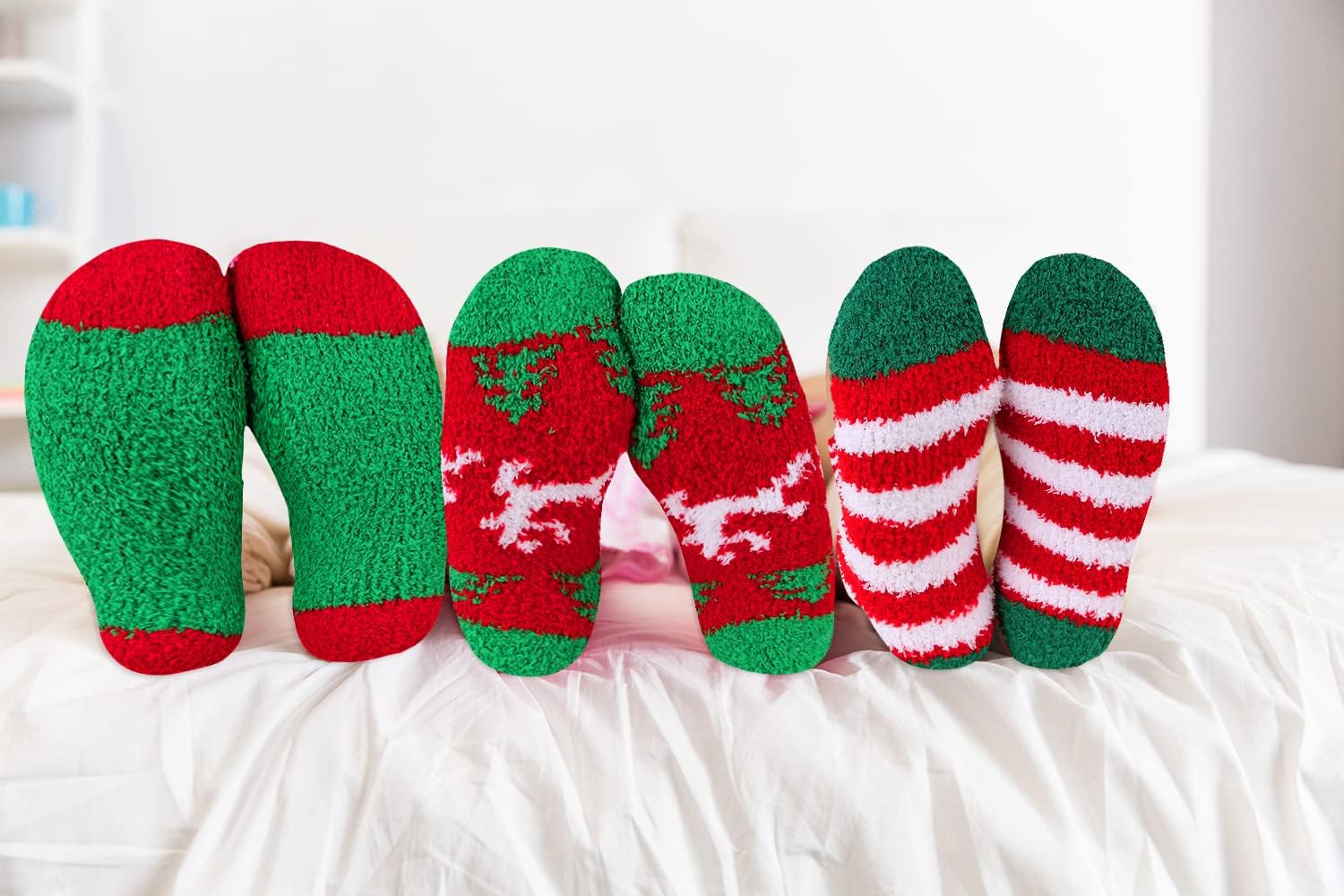 Benefeet Sox Womens Fuzzy Socks Girls Cute Cozy Soft Socks Winter Warm Fluffy Sock Home Sleeping Thick Plush Slipper Sock - Image 7