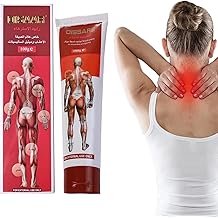 Muscle Relief Cream - 50g Muscle Massage Gel Cream, Joint Relieving Gel Balm with Deep Penetrating Complex, Fast Acting Cooling, Ideal for Back Neck Shoulder Knee Leg Foot Wrist