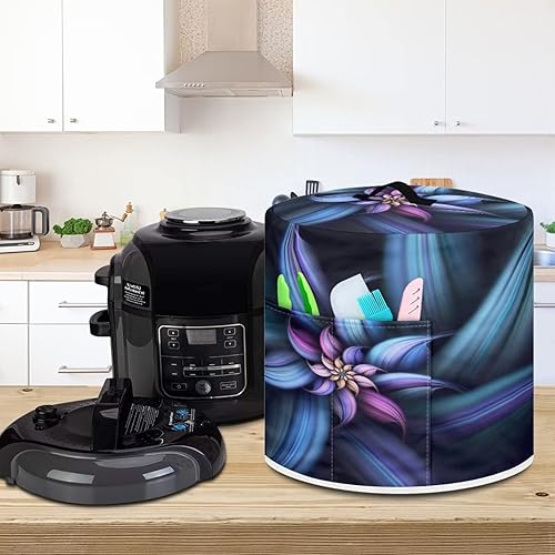 Miniatura 3 de Cubierta antipolvo para olla instantánea de 6 cuartos de galón y accesorios adicionales, a prueba de polvo, fácil de limpiar, cubierta de olla a