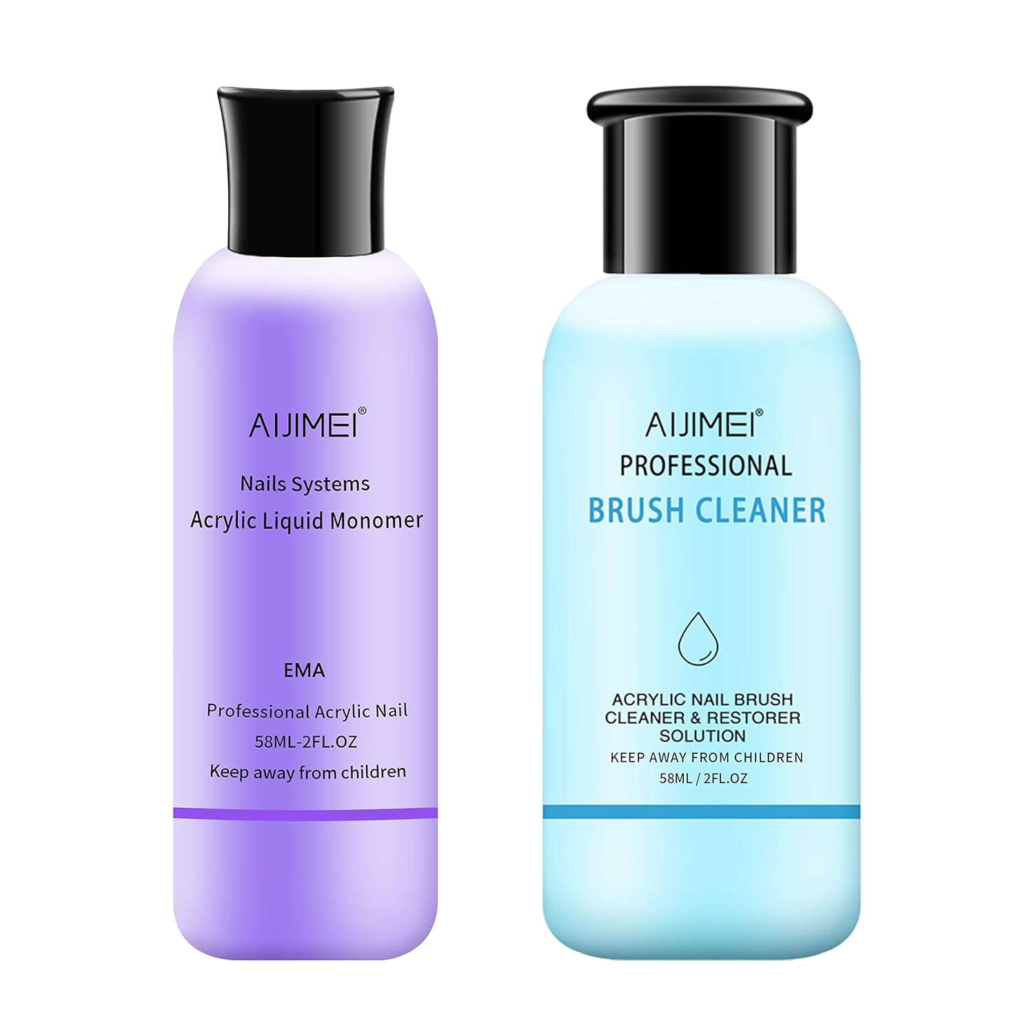 AIJIMEI 58ml Acrylic Liquid Acrylic Monomer Liquid Nail