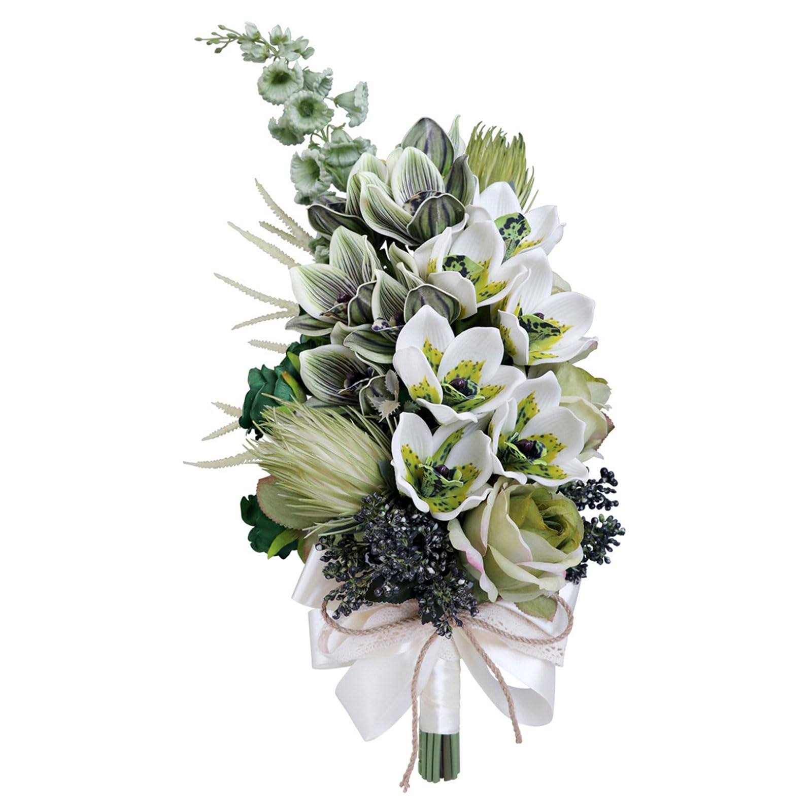 Hsioluted Artificial Flowers Wedding Bridal Flowers Bridal Bouquets New Wedding Bouquet Ceremony