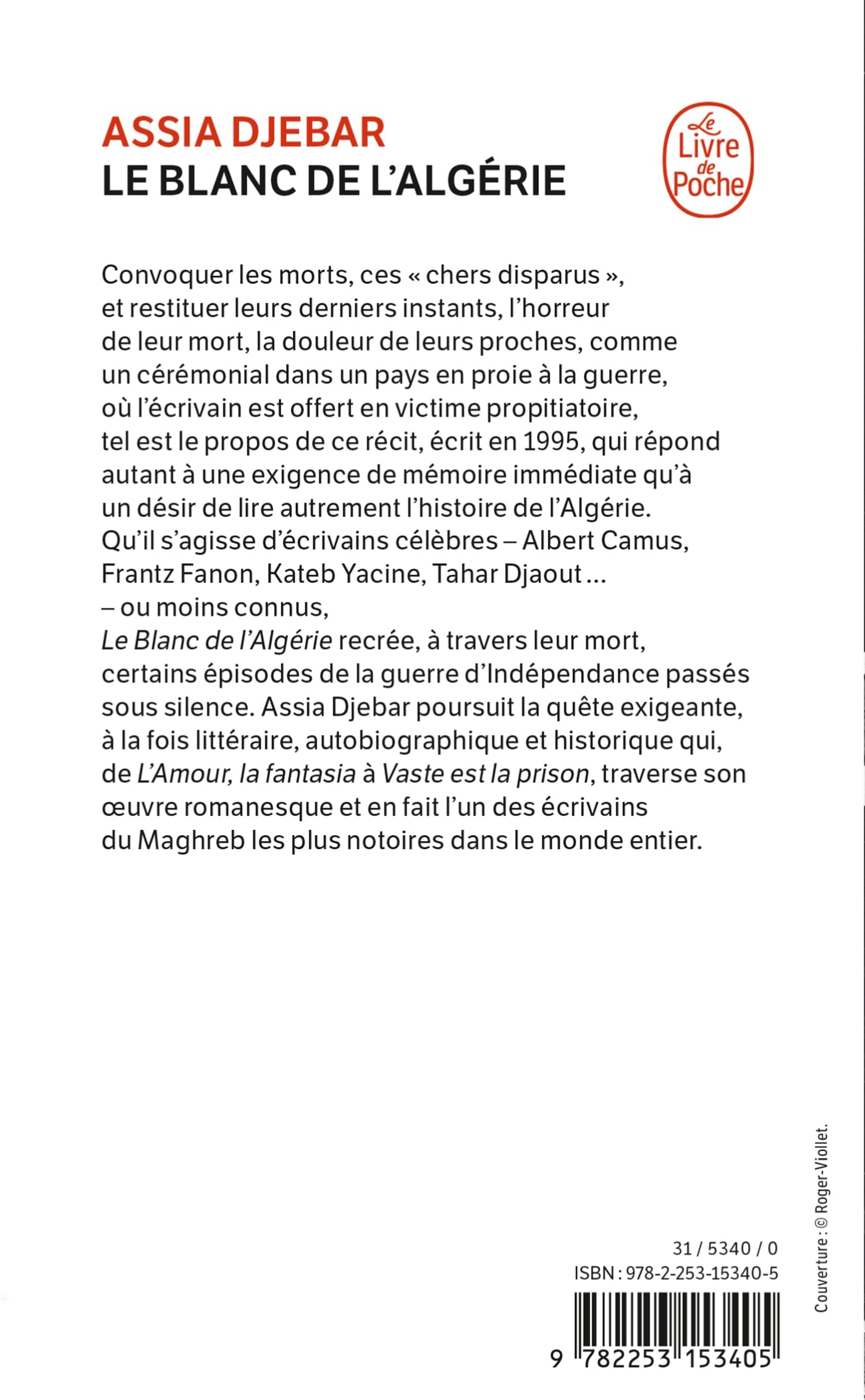 Le Blanc de l'Algérie