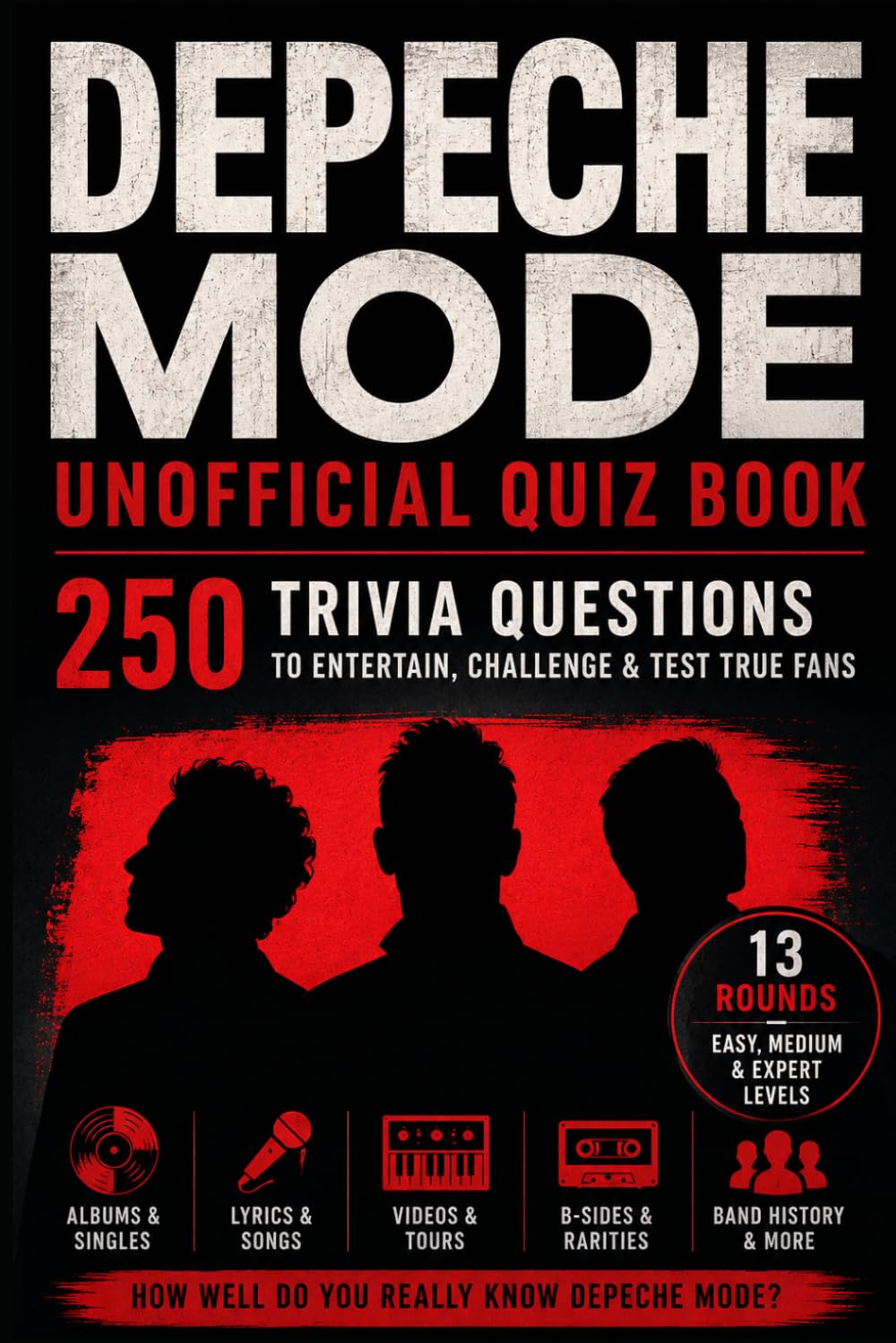 Depeche Mode Unofficial Quiz Book: 250 Trivia Questions to Entertain, Challenge & Test True Fans (Cool Quiz Books)