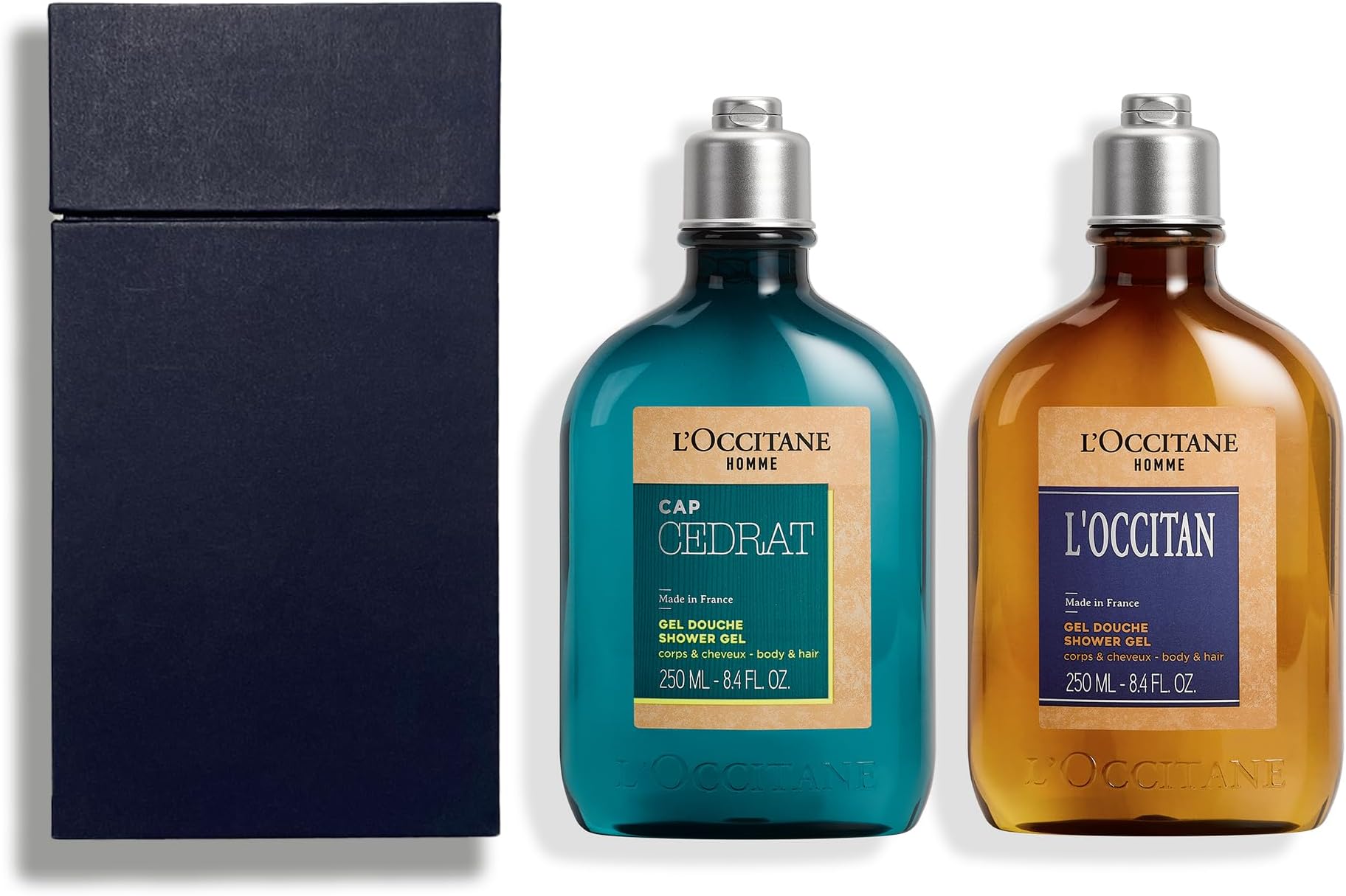 L'OCCITANE Men's Shower Gel Duo | Men's Premium Bath and Body Care Kit