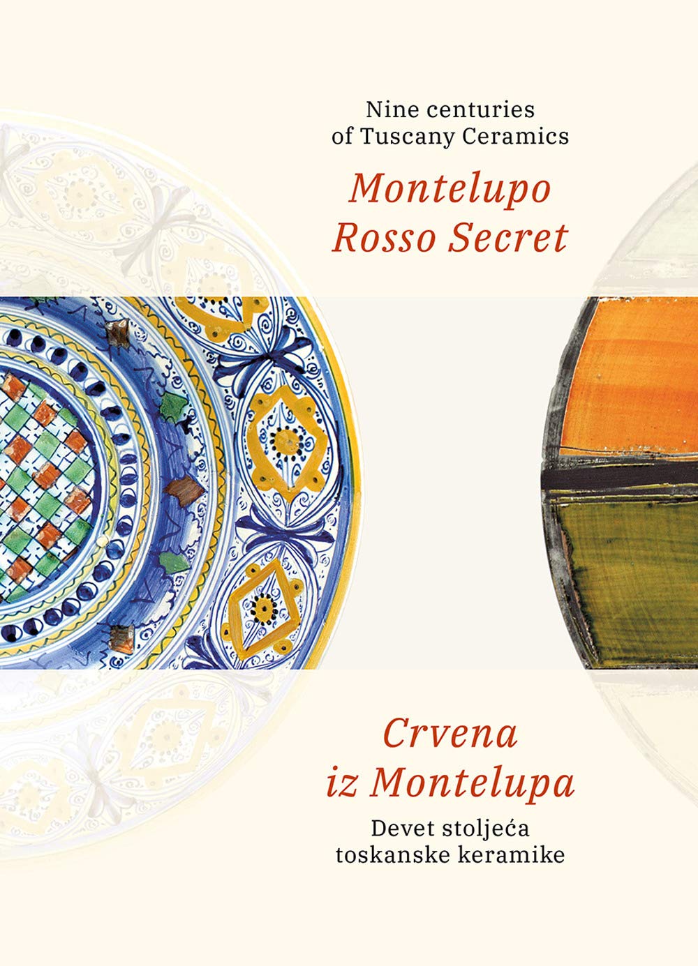 Céramiques de Montelupo beau livre de table salon art de vivre d'Italie