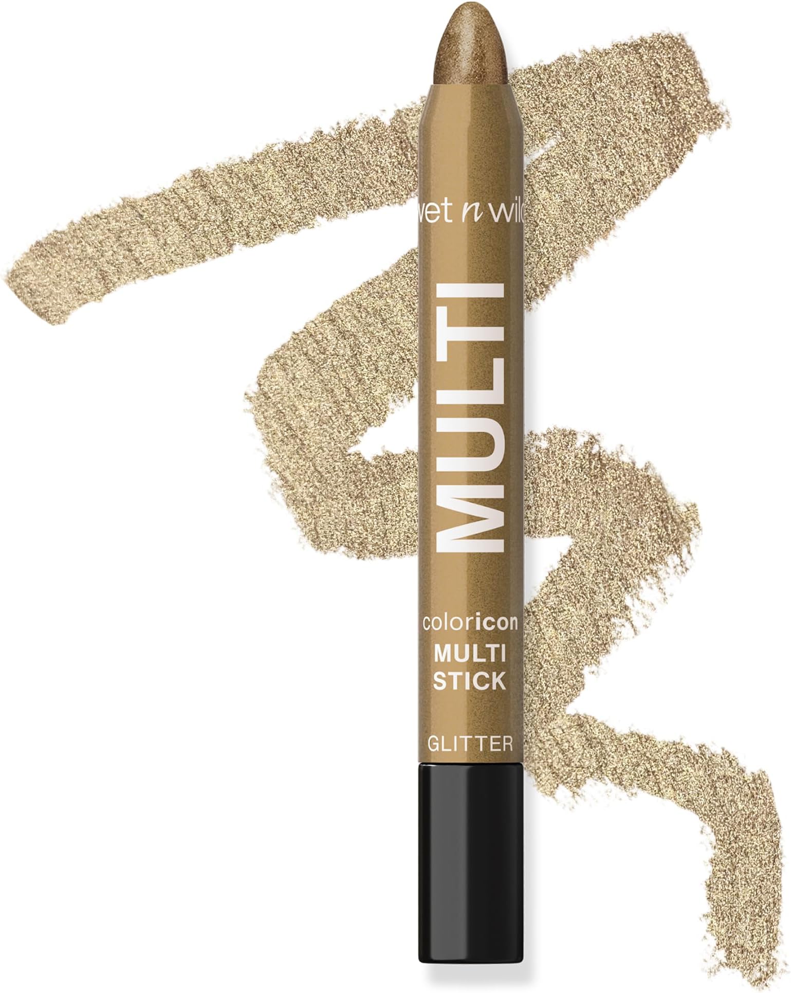 3-in-1 Color Icon Multi-Stick for Eyes, Cheeks and Lips, Infused with Argan Oil and Vitamin E, Apply as Eyeliner, Eyeshadow, Blush or Contour, Golden Rush Hour