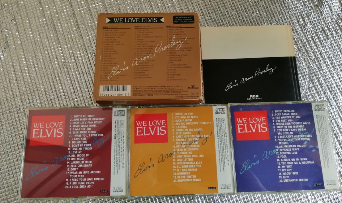 国内盤3CD！ELVIS PRESLEY/プレスリー/WE LOVE ELVIS 国内盤3CD！ELVIS PRESLEY/プレスリー/WE LOVE ELVIS