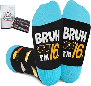 Juesly Birthday Gifts for Boys, 5-18 Years Old Sock for Boys, Presents for 5-18 Year Boy