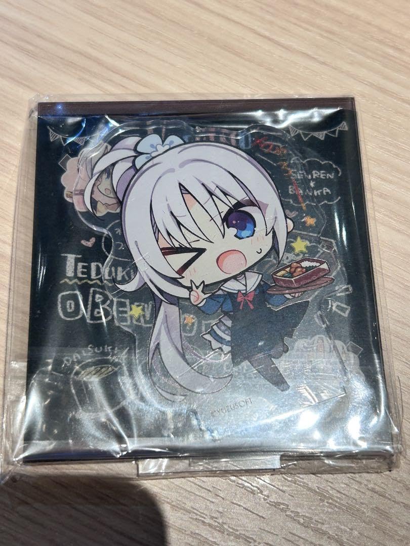 Amazon.co.jp: ゆず×こもカフェ限定 描き下ろしアクリルジオラマ  