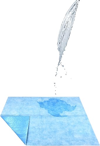 AMERICAN HOSPITAL SUPPLY Tapete desechable absorbente [40 x 28 pulgadas], tapete médico quirúrgico con hoja trasera antideslizante, parte inferior