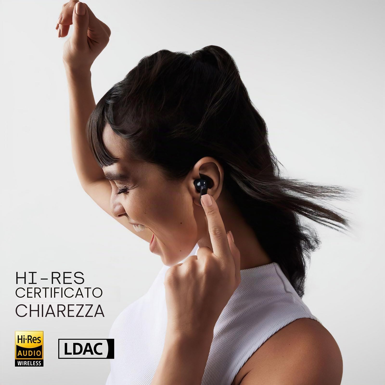 CMF Buds Pro 2 - Auricolari wireless con Smart Dial, auricolari ibridi con cancellazione del rumore da 50 dB, Bluetooth 5.3, bassi da 11 mm con LDAC, 6 microfoni audio ad alta risoluzione, autonomia