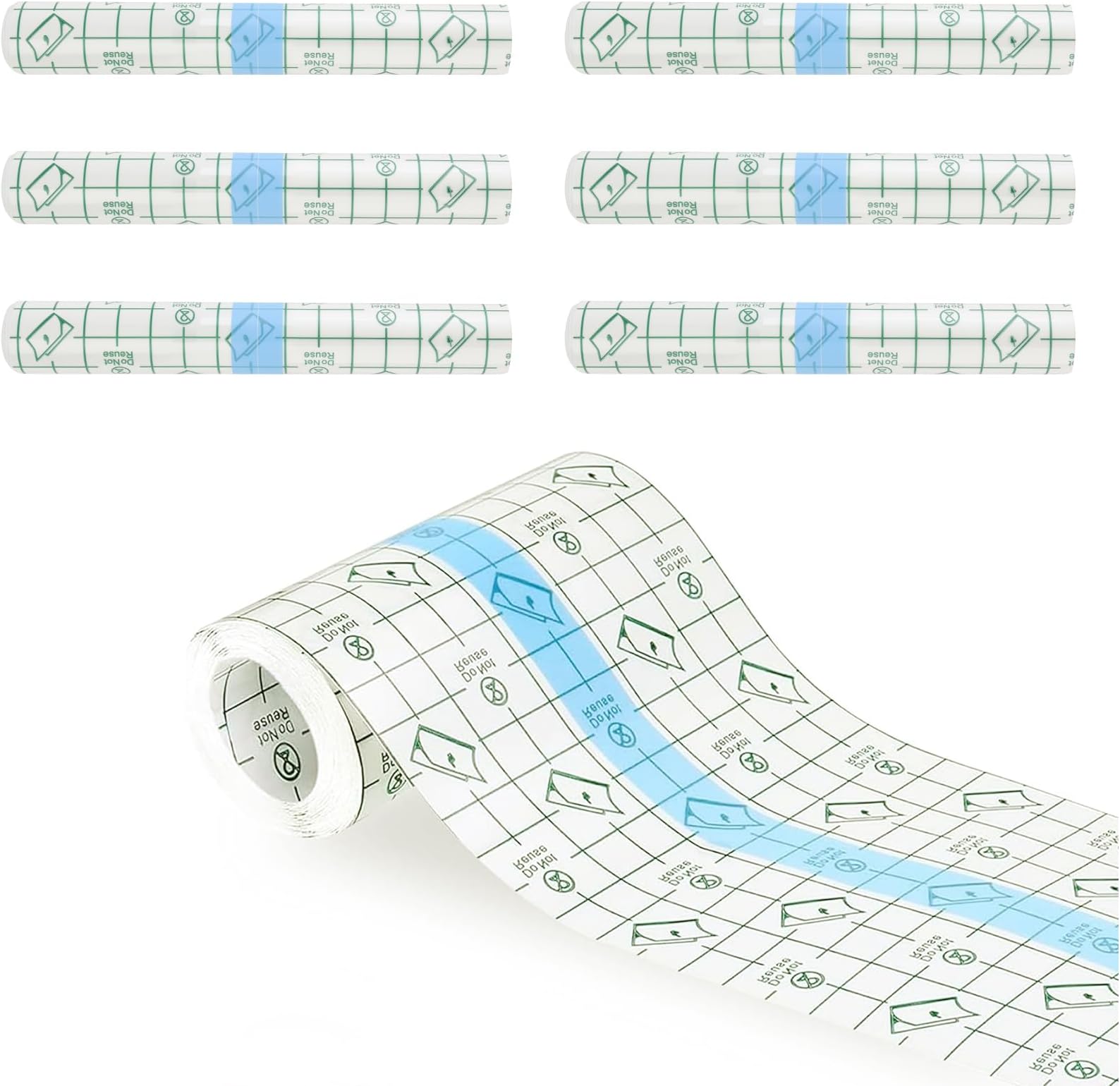 Second Skin Tattoo Cover Waterproof Bandage (6m) – Clear Film Dressing for Swimming & Aftercare, Tattoo Second Skin Plaster, Waterproof Tattoo Protector, Steri Strips, Tattoo Supplies & Dressings"