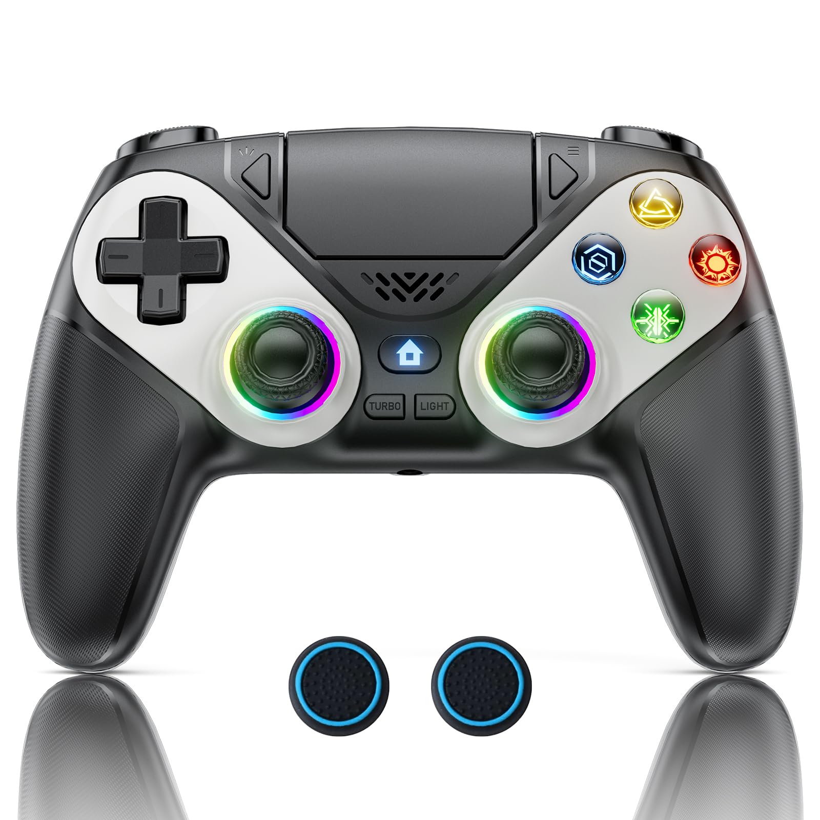 純正】 DualSense ワイヤレスコントローラー アストロボット ジョイフル リミテッドエディション CFI-ZCT1JZC 【PS5】  ソニーインタラクティブエンタテインメント｜SIE 通販 | ビックカメラ.com PS5/PC Bluetooth ゲームパッド、ターボ、デュアル振動に対応(Singing Caterpillar)