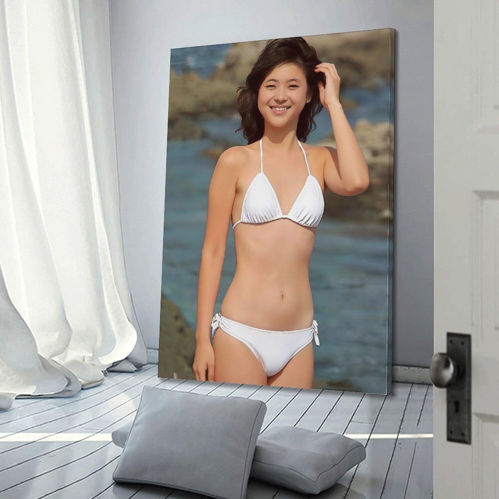 Amazon.co.jp: 松田聖子ポスター芸術のパネルのキャンバスの壁画の誕生