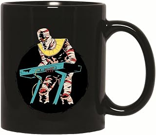 Gift for Kids Keyboard Monsters Design Fun for Mums Dads 11oz 15oz Black Coffee Mug