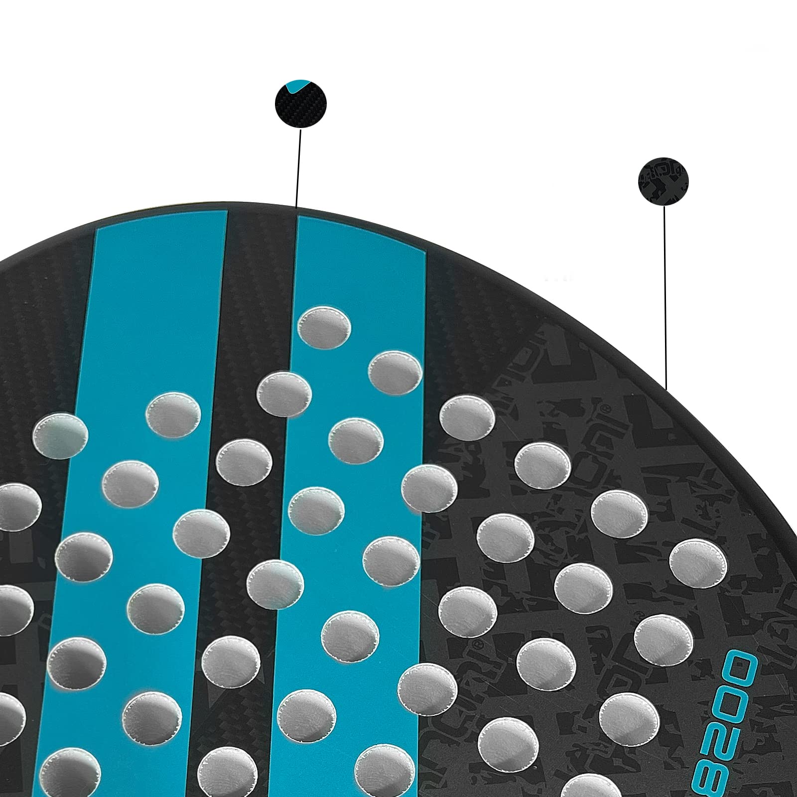 Racchetta Padel Adulto PR POWER CARBON KUIKMA - Foto 4