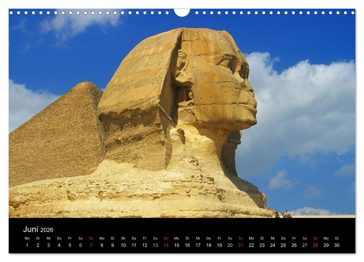 Ägypten (Wandkalender 2026 DIN A3 quer), CALVENDO Monatskalender: Ägypten - Das Land am Nil (CALVENDO Orte)