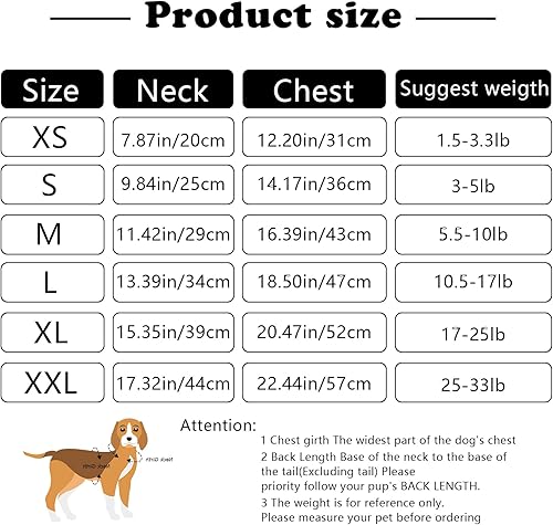Miniatura 3 de Pijamas para perros, ropa para perros pequeños, hembra, niño, pijamas para perros pequeños y medianos, ropa linda para cachorros, pijamas suaves
