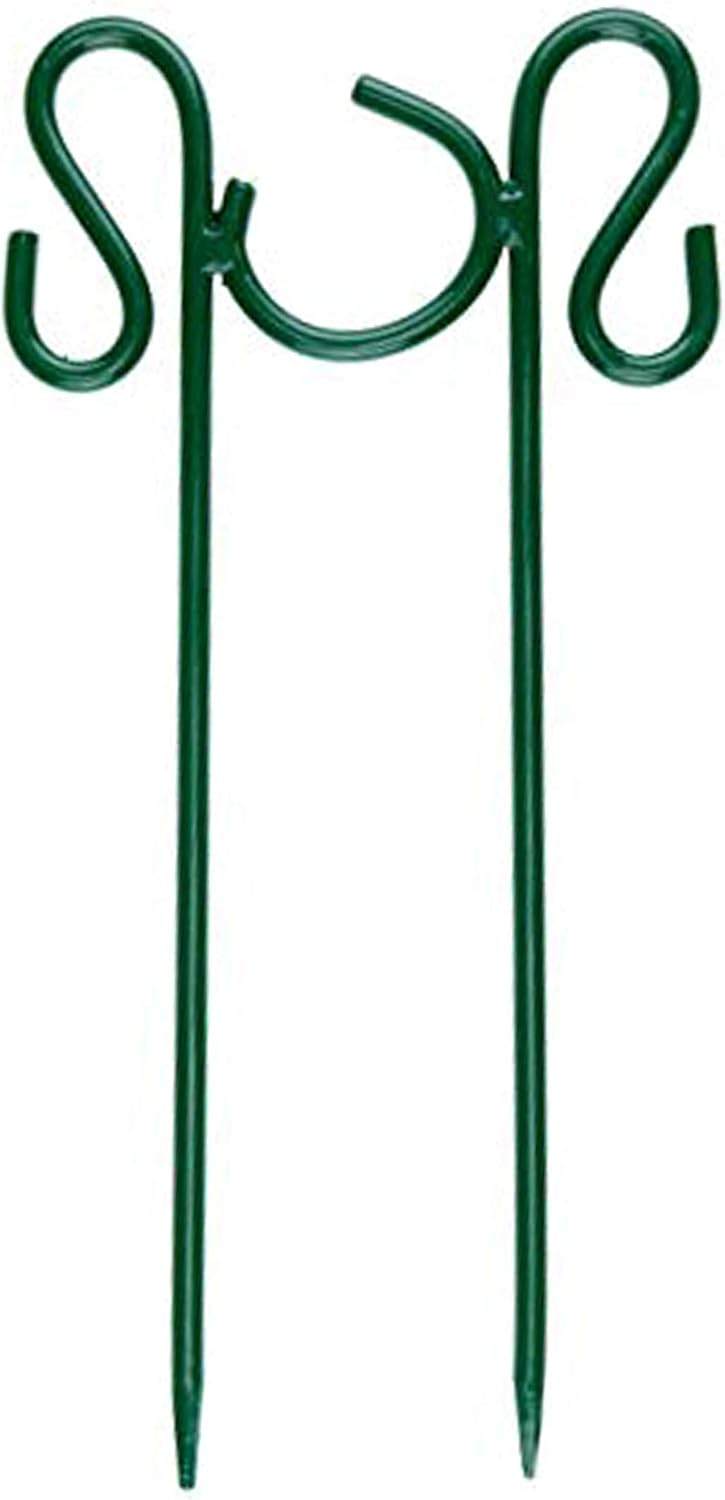 CLEVER GARDEN Heavy Duty Decorative Hose Guide Green, 1