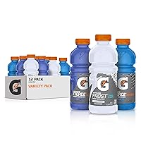 Vista 5 de Gatorade G2 Thirst Quencher - Bebida deportiva, paquete variado, botellas de 20 onzas, paquete de 12, electrolitos para rehidratación