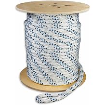 Premium Polyester Double Braid Cable Pulling Rope | Made in USA | Highest Strength | 3/4 inch x 1800 feet