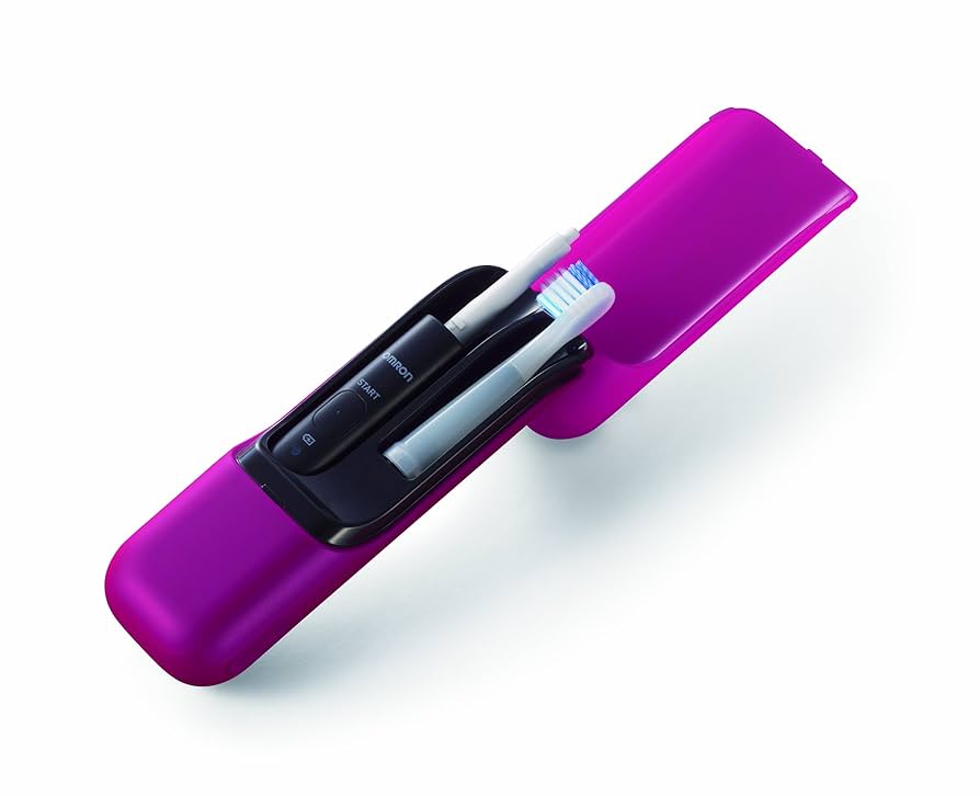 【新品未使用】オムロン 音波式電動歯ブラシ HT-B601-BK メディクリーン 旅行や出張などへの持ち運びに便利な、充電機能搭載のモバイル