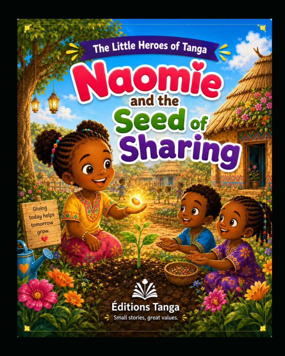 Naomie and the Seed of Sharing: A Story About Generosity, Kindness, and Joy (Tanga’s Little Heroes)