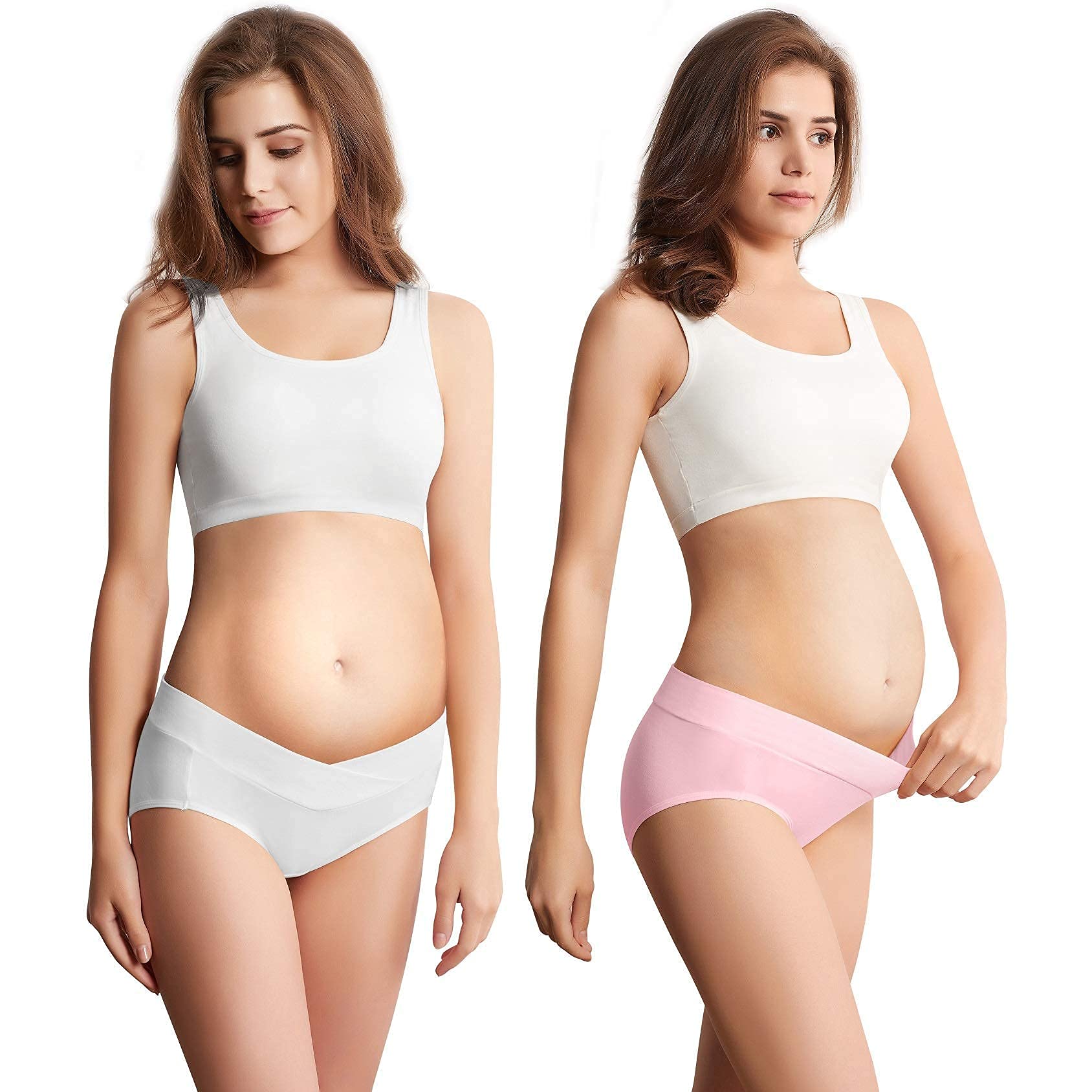 Mama Cotton Damen Low Waist Hipster-Hschen (6er Pack)